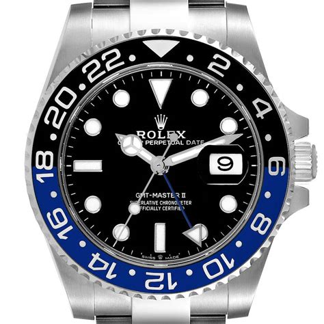 rolex gmt master bleu noir|rolex gmt master ii 126710.